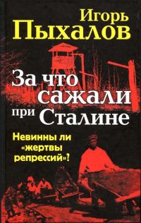 Обложка книги «За что сажали при Сталине. Невинны ли «жертвы репрессий»?»