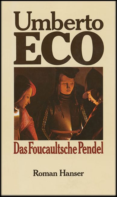 Обложка книги «Das Foucaultsche Pendel»
