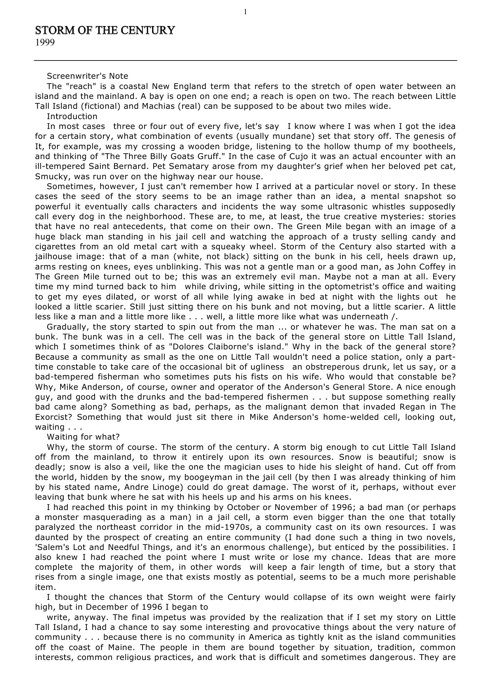Обложка книги «Storm of the Century»
