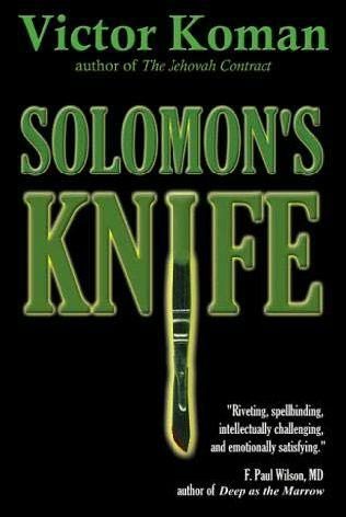 Обложка книги «Solomon's Knife»
