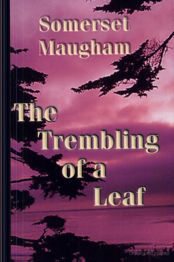 Обложка книги «The Trembling of a Leaf»