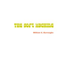 Обложка книги «The Soft Machine»