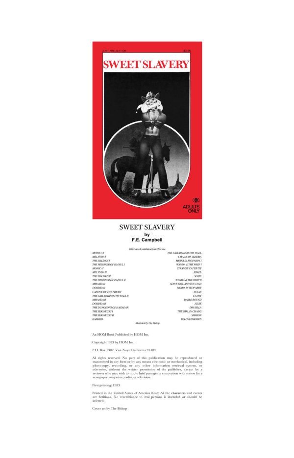 Обложка книги «Sweet Slavery»