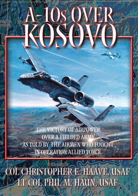 Обложка книги «A-10s over Kosovo»