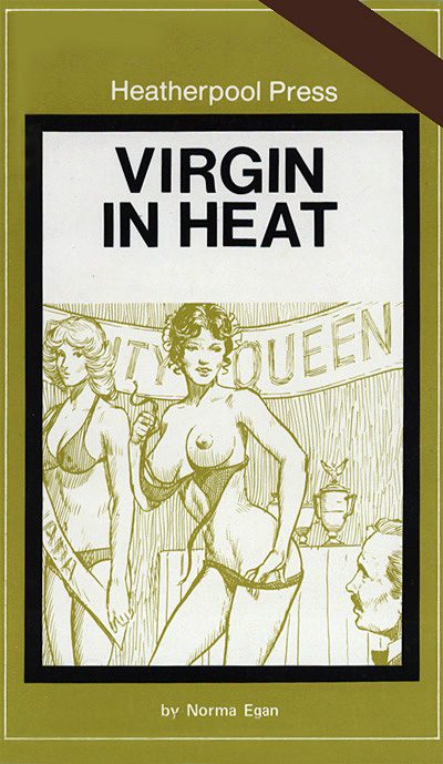 Обложка книги «Virgin in heat»