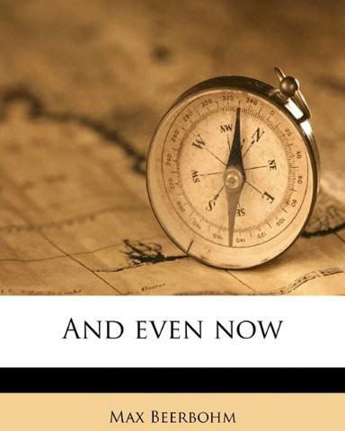 Обложка книги «And Even Now»