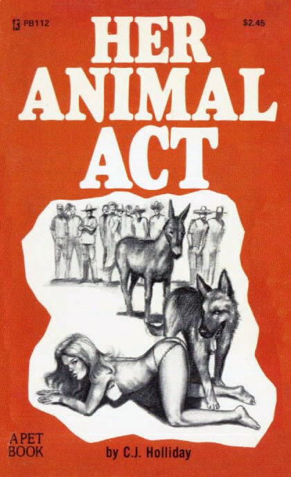 Обложка книги «Her animal act»