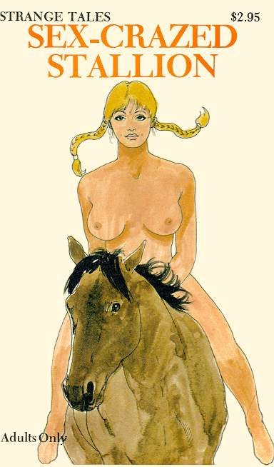 Обложка книги «Sex-crazed stallion»