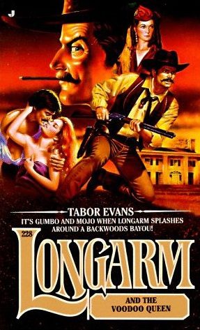 Обложка книги «Longarm and the Voodoo Queen»