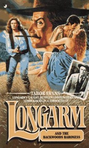 Обложка книги «Longarm and the Backwoods Baroness»