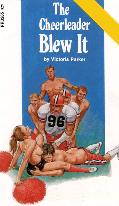 Обложка книги «The cheerleader blew it»