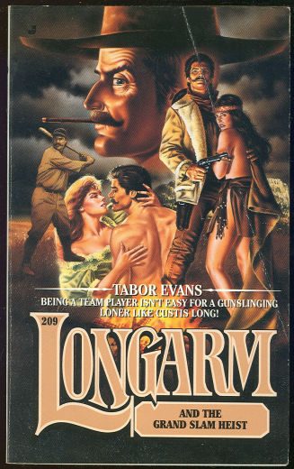 Обложка книги «Longarm and the Grand Slam Heist»