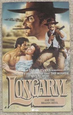 Обложка книги «Longarm and the Brazos Devil»