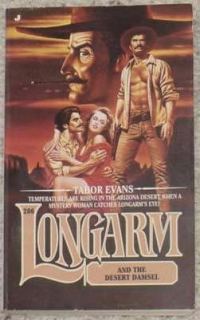 Обложка книги «Longarm and the Desert Damsel»