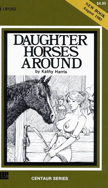 Обложка книги «Daughter horses around»