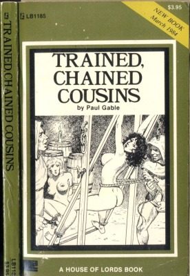 Обложка книги «Trained, chained cousins»