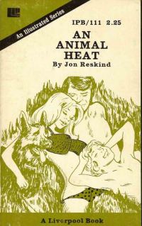 Обложка книги «An animal heat»