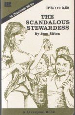 Обложка книги «The scandalous stewardess»