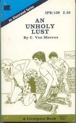 Обложка книги «An unholy lust»