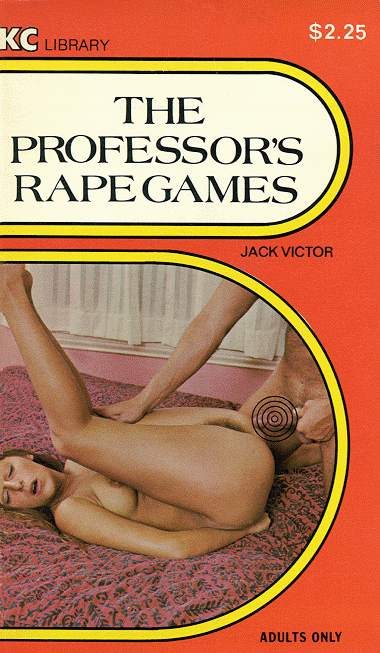 Обложка книги «The professor's rape games»