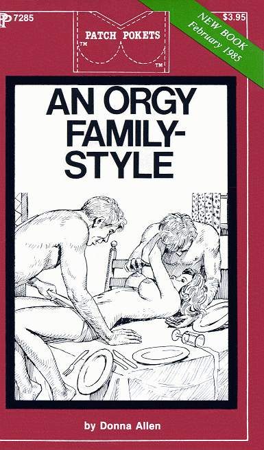 Обложка книги «An orgy family-style»