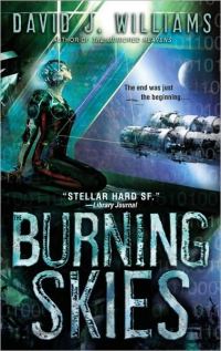 Обложка книги «The Burning Skies»