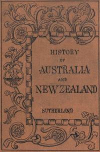 Обложка книги «The History of Australia and New Zealand from 1606 to 1890»