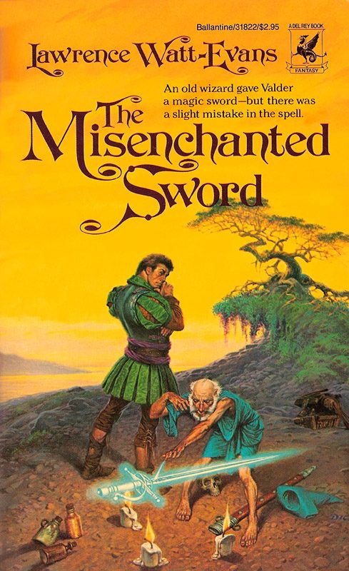 Обложка книги «The Misenchanted Sword»
