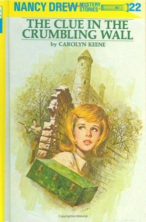 Обложка книги «The Clue in the Crumbling Wall»