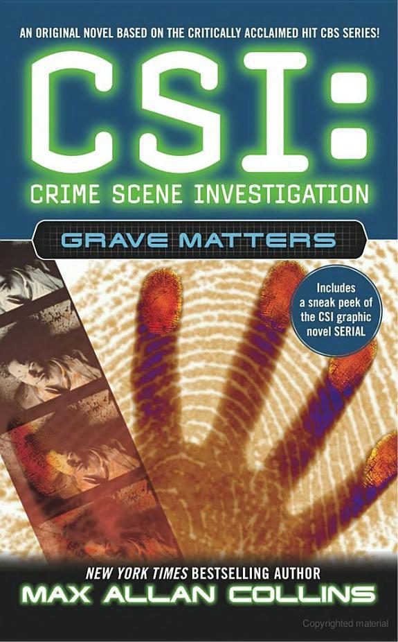 Обложка книги «Grave Matters»