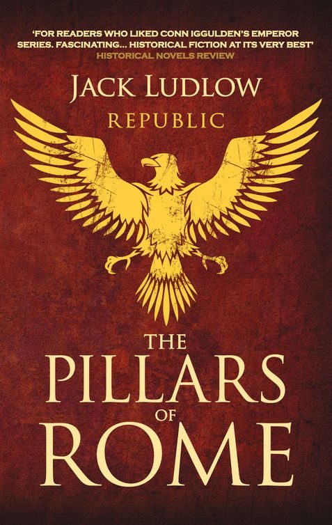 Обложка книги «The Pillars of Rome»