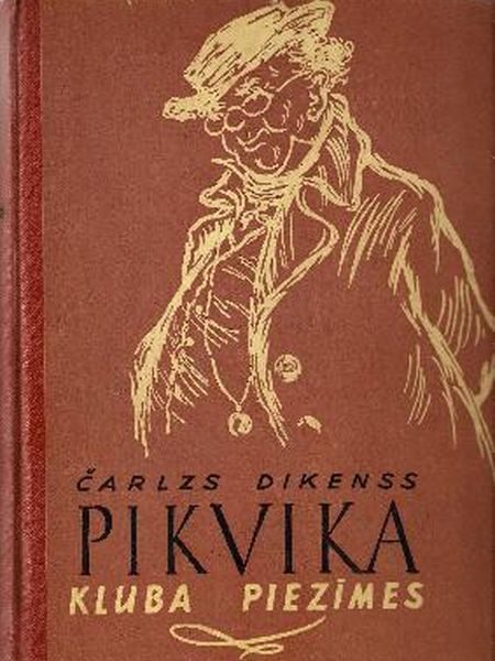 Обложка книги «Pikvika kluba piezīmes»