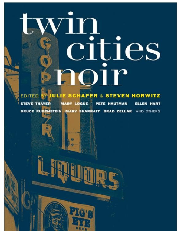 Обложка книги «Twin Cities Noir»