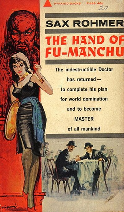 Обложка книги «The Hand of Fu-Manchu»