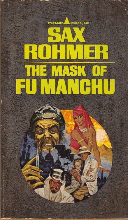 Обложка книги «The Mask of Fu Manchu»
