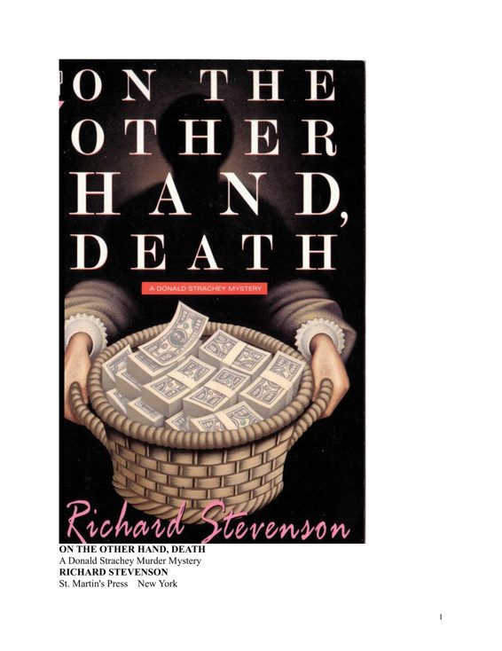 Обложка книги «On the Other Hand, Death»