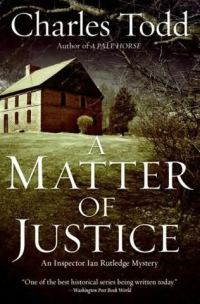 Обложка книги «A Matter of Justice»