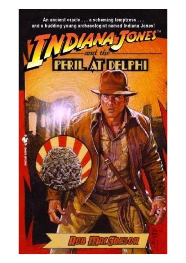 Обложка книги «Indiana Jones & the Peril at Delphi»