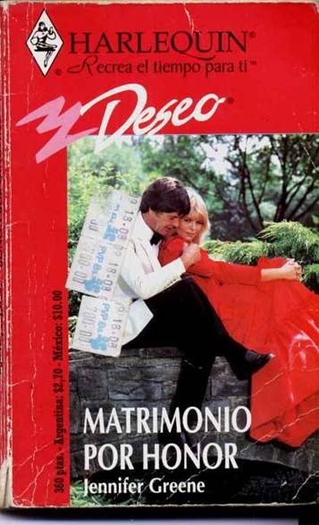 Обложка книги «Matrimonio por Honor»