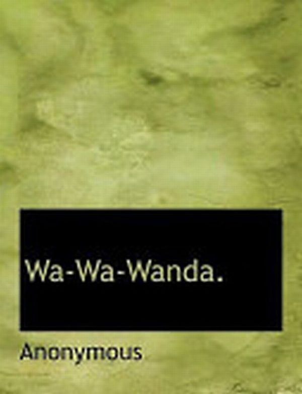 Обложка книги «Wanda»