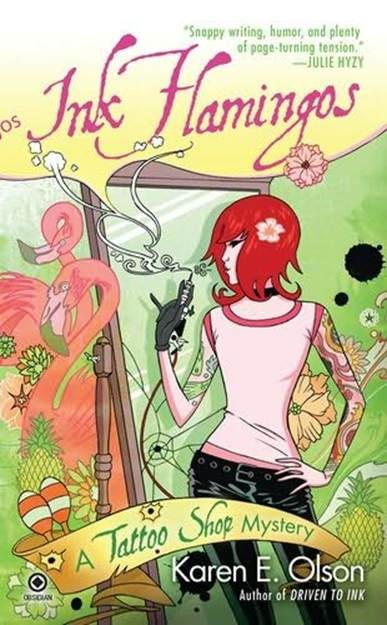 Обложка книги «Ink Flamingos»
