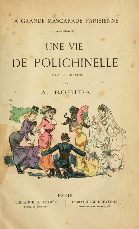 Обложка книги «La grande mascarade parisienne»