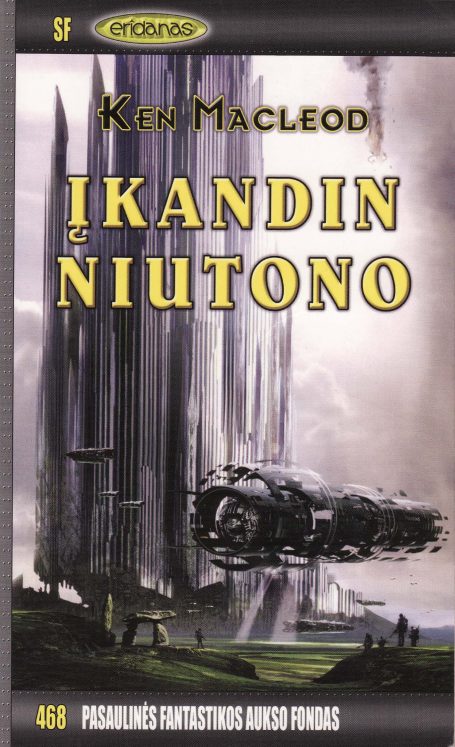 Обложка книги «Įkandin Niutono»