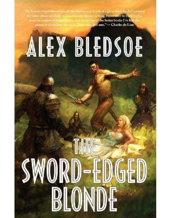 Обложка книги «The Sword-Edged blonde»