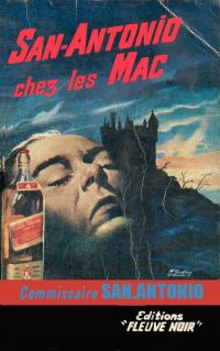 Обложка книги «San-Antonio chez les Mac»