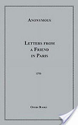 Обложка книги «Letters from a Friend in Paris»
