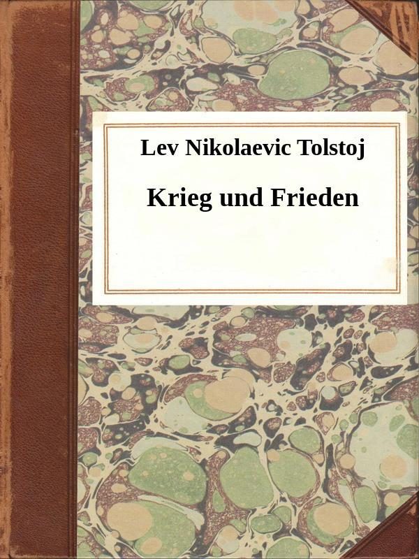 Обложка книги «Krieg und Frieden»