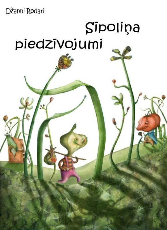 Обложка книги «Sīpoliņa piedzīvojumi»