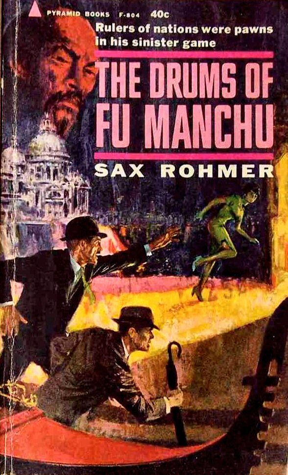Обложка книги «The Drums of Fu Manchu»