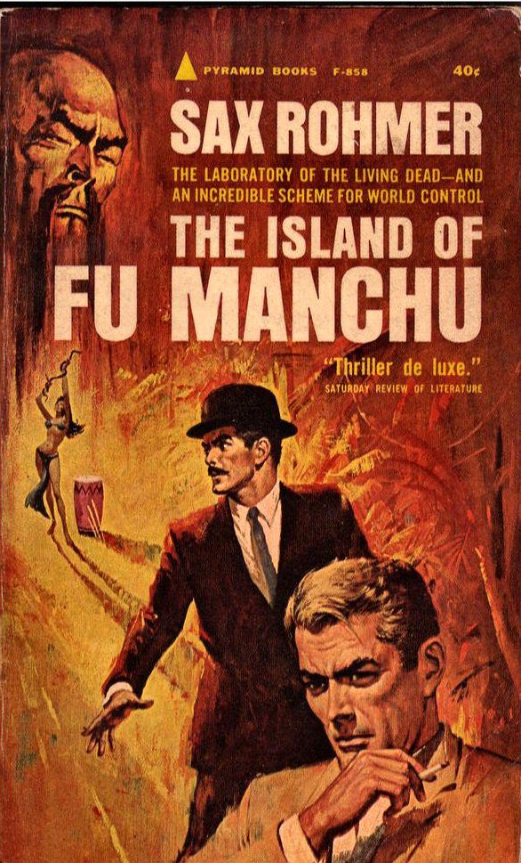 Обложка книги «The Island of Fu Manchu»